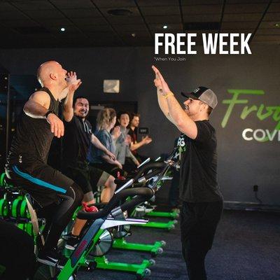 Come try Eat The Frog Fitness Carmel with Your 1 Free Week!