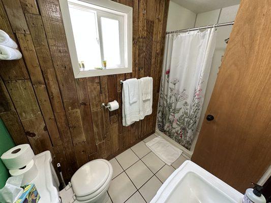 Cabin 8 bathroom