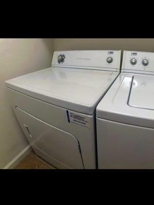 Washer and Dryer 29$ per month.