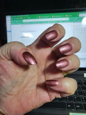 Not trying to be scary. Just wanted to the lustre of the shellac. Indestructible.