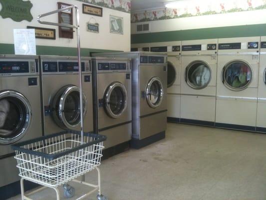 Commercial washers and dryers