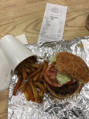 It's time to smash this Little Hamburger from Five Guys