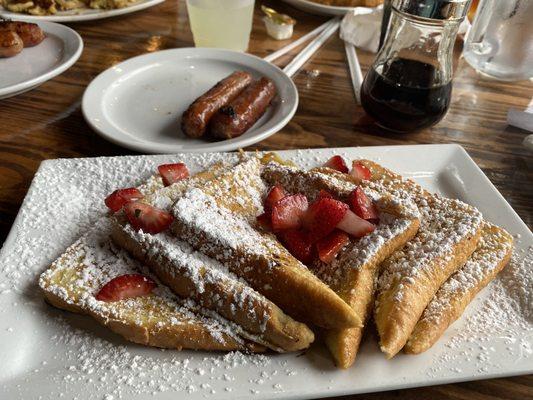 French toast and sausage