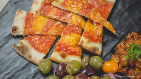 Foccacia and Eggplant Tapenade