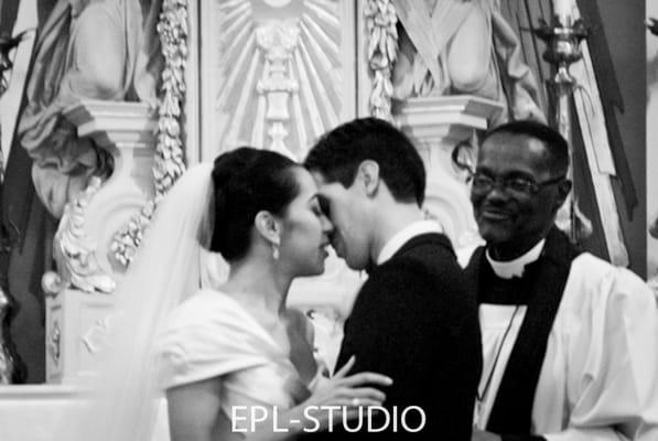 The Wedding of Erik& Sarah in St. Louis Cathedral, Jackson Square, New Orleans Louisiana