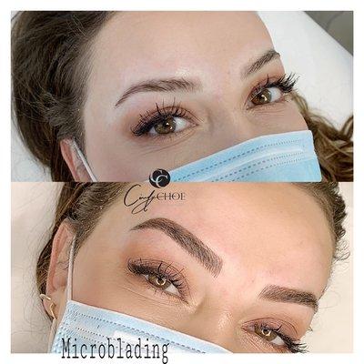 Microblading done by Cindy Choe