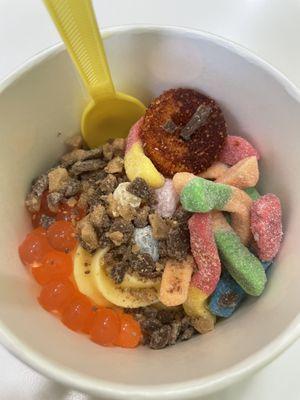 Tutti Frutti Frozen Yogurt