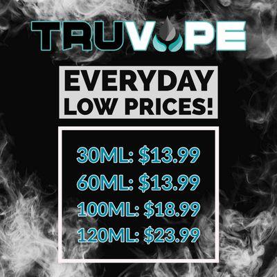 Best E-Liquid Prices in Las Vegas! 5 minutes away from the strip.