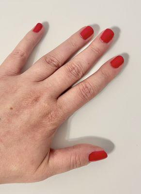 Gel Manicure (polish #756)