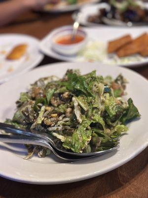 Tea leaf salad