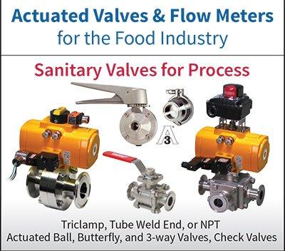 Assured Automation provides valves and meters to food-n-beverage and pharmaceutical industries.