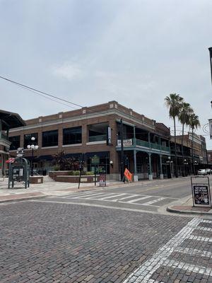 Outside view of restaurant