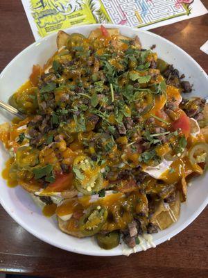 Brisket Nacho Appetizer