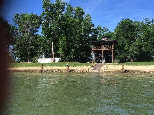 Eagle Creek Ranch and Campground view from Current River