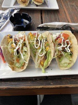 Chicken tacos