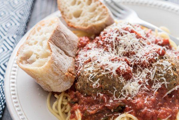 Spaghetti and Meatballs