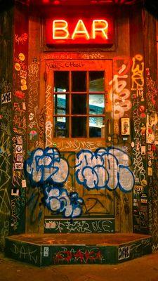 Graffiti door