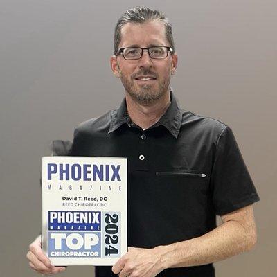 Congratulations to Dr. Reed for being voted a TOP DOC 2024 by the PHOENIX Magazine.