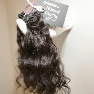 100% Virgin Indian Hair. Staten Island Curly-various lengths available