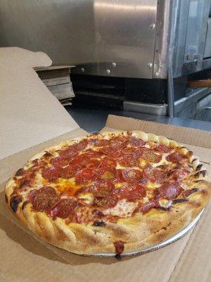 Try Our Awesome Double Decker Pepperoni Pizza