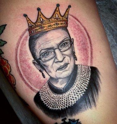 RBG Portrait by Billy Baca (IG: @billybaca)