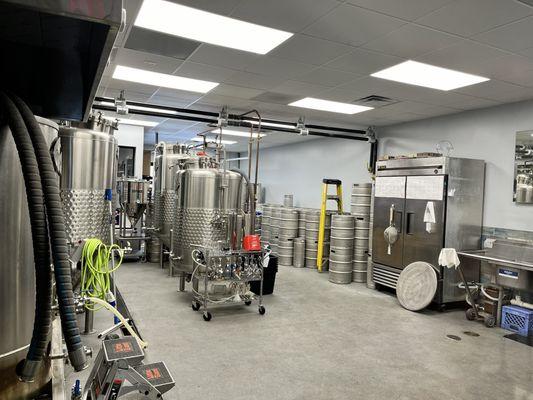 Brewing area