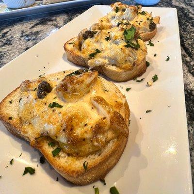 Crab Toast is fabulous!