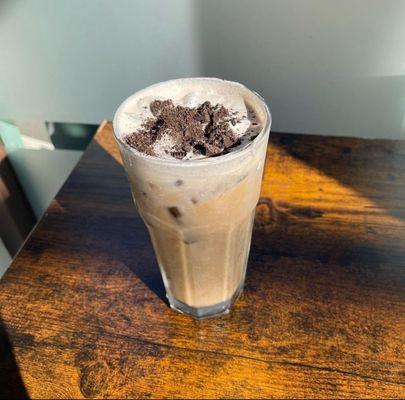 Oreo iced coffee