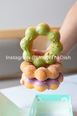 Mochi Donuts: Matcha, Churro, Ube