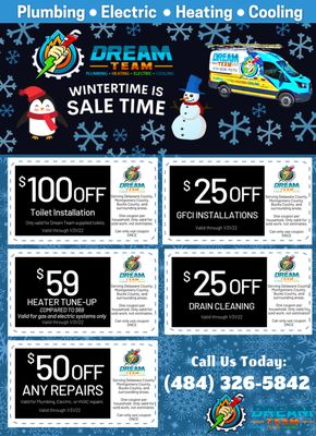 Winter Coupons December 2021-January 2022