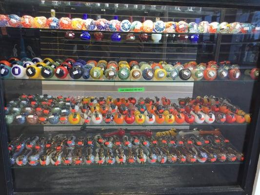 Glass pipes a lot of new styles and colors