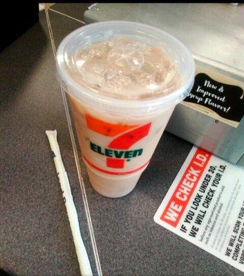 French Vanilla - iced coffee , My favorite from . seven eleven !!!!