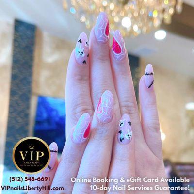 Nail design by VIP Nails & Spa Liberty Hill

Top Nail Salon 78642 | Nail Salon Near Me | Best Nail Salon | Nails Near Me