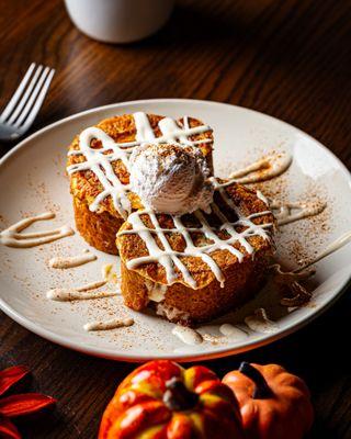 Pumpkin Roll French Toast