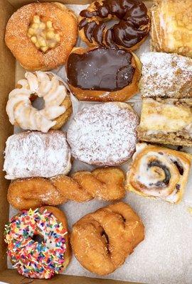 Baker's dozen breakfast pastries