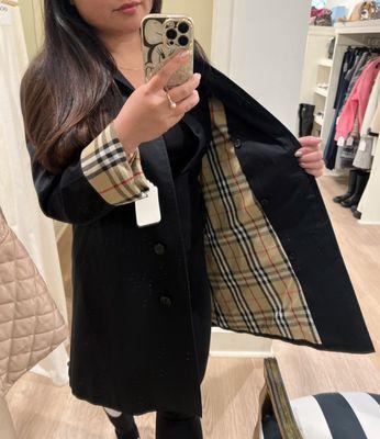 Burberry trench/jacket sold as is without liner $549.00