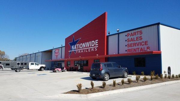 Nationwide Trailers PJ Trailers New location in Cabot AR