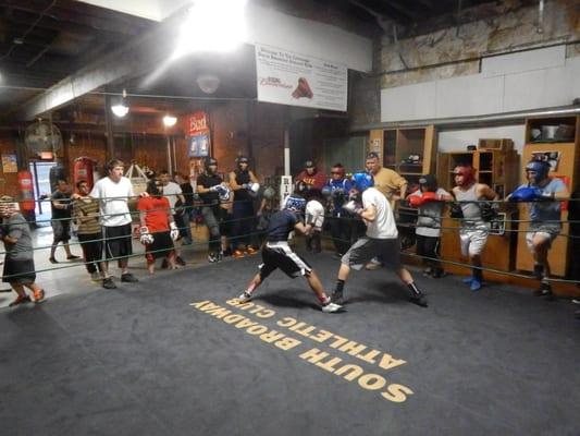 SBAC Youth Boxing Program Sparring