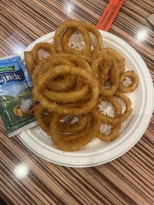 side order of onion rings