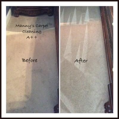 Manny's Carpet Cleaning  A++