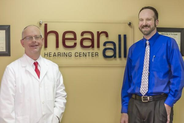 Pair of Aces! The friendly faces of Hearall Hearing Center