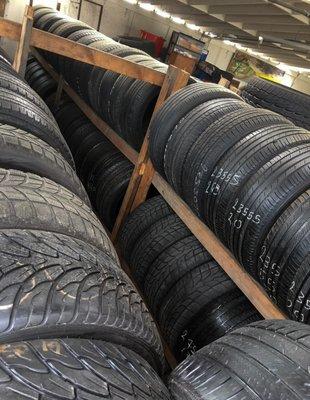 Used Tires. Quality Inspected before every install.