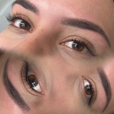 Brow Shaping + Lash Lift & Tint