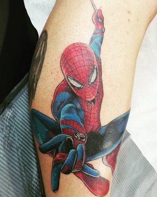 An Amazing Spider man done by Chris