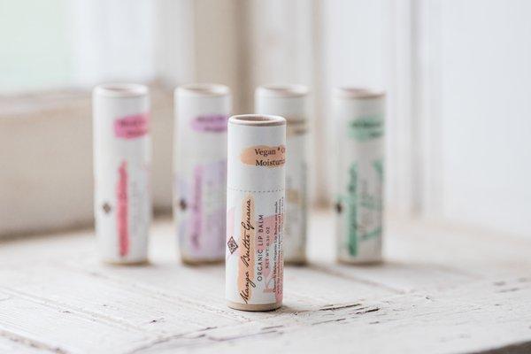 Paper Packaging, Zero Waste Lip Balm