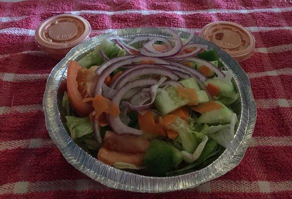 House Salad with Thousand Island Dressing