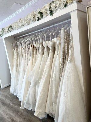 Aline and ball gown selection