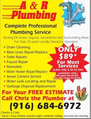 A & R Plumbing Service