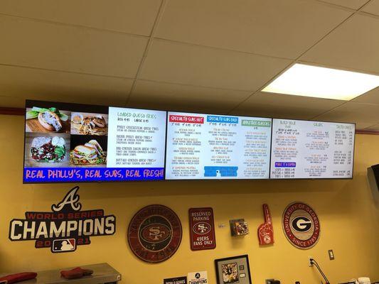 Electronic Menu Board