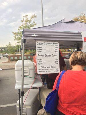 Prices at farmer's market, not sure if it's cheaper/more expensive than it would be at their actual location.